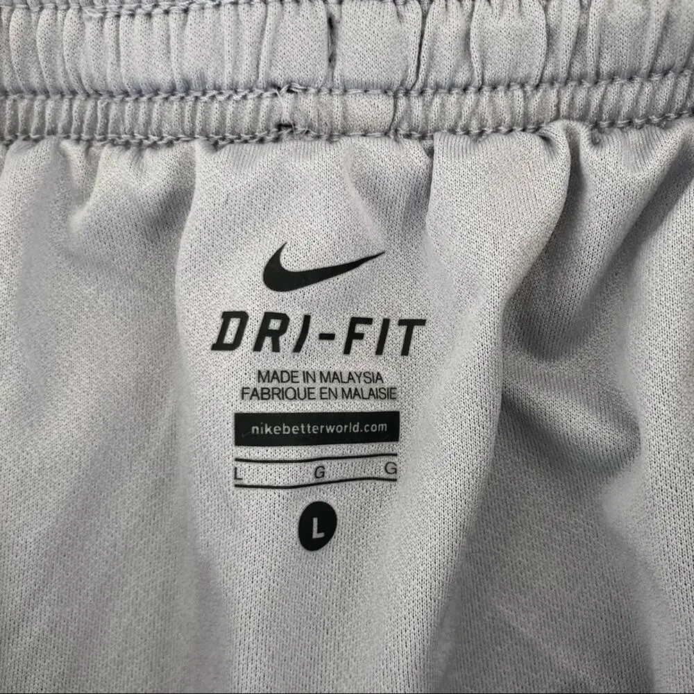 Nike Dri Fit Black Lined Shorts Sz L